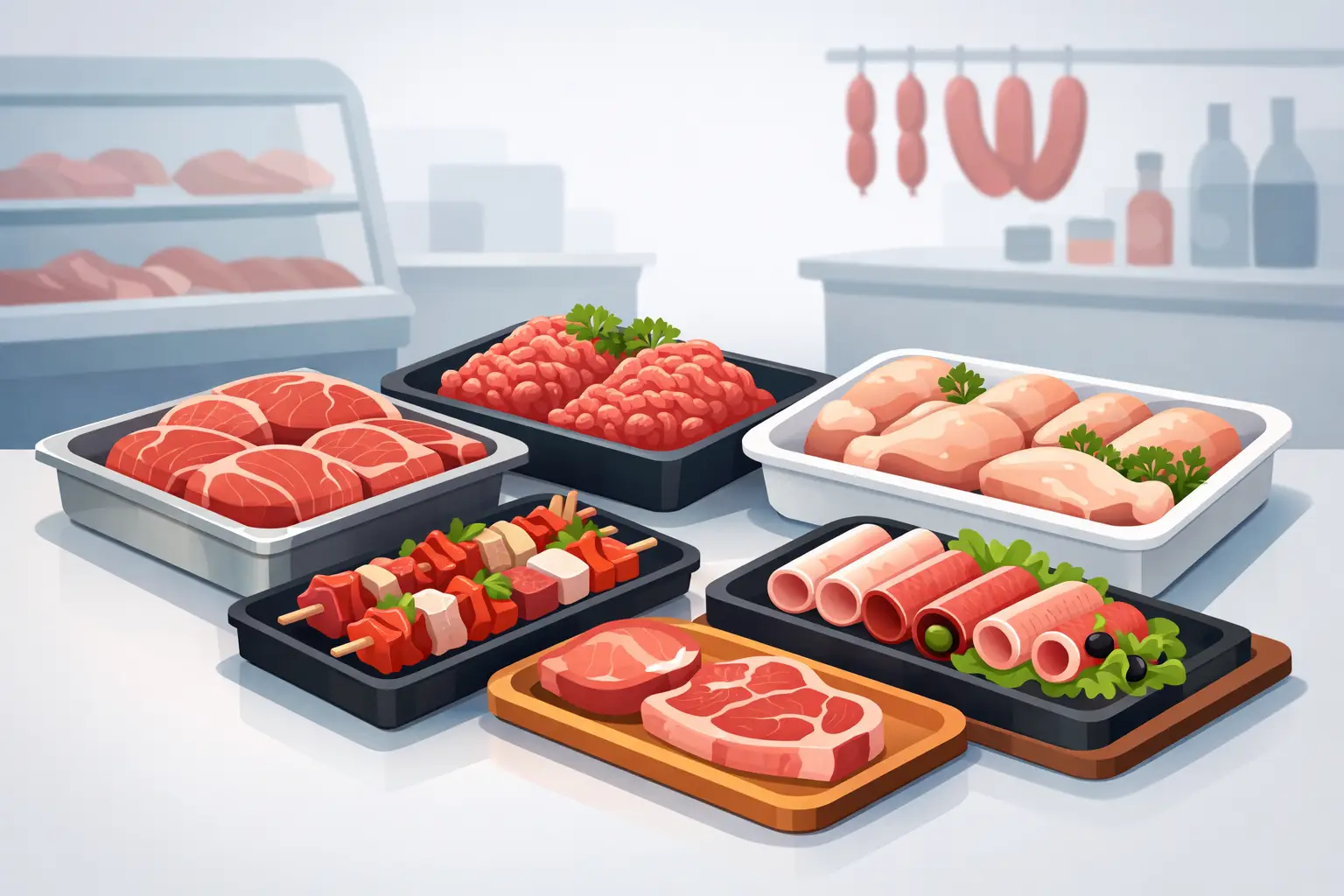 Choosing Food Display Trays for Butchers