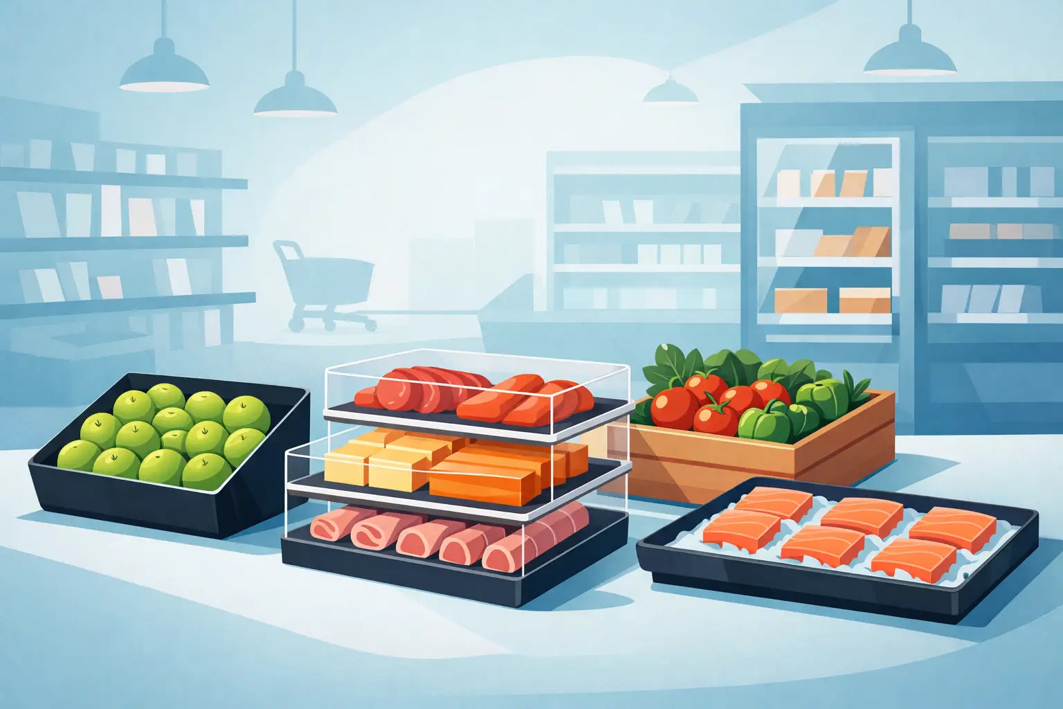 Choosing Supermarket Display Trays