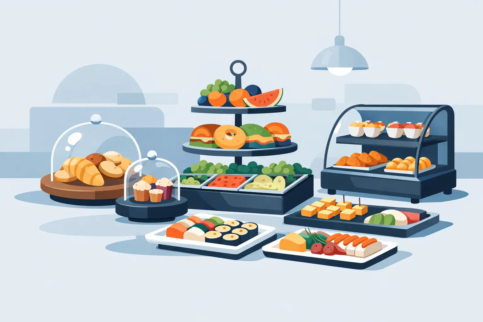 Commercial Food Displayware Guide