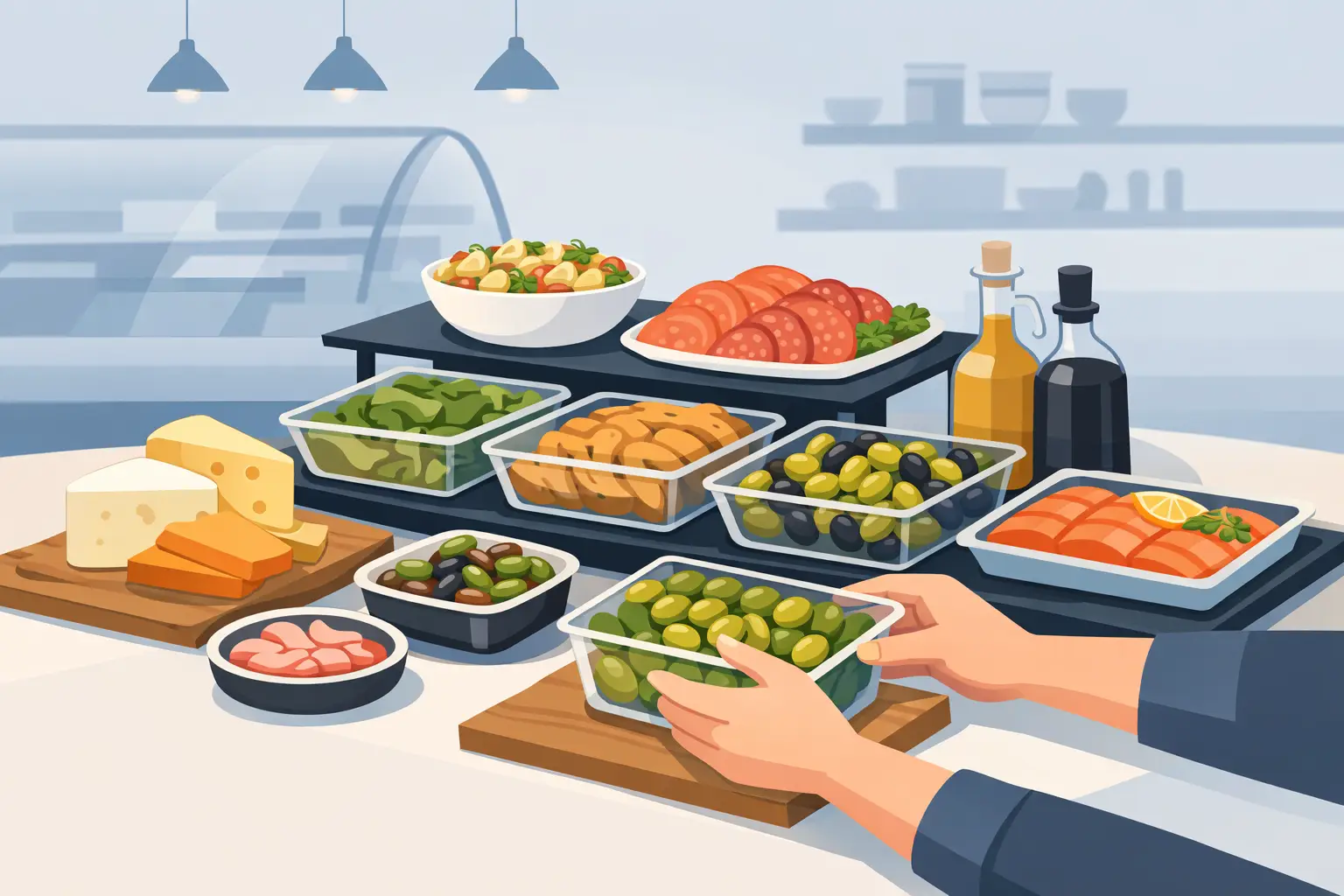 How to Organise Deli Displayware Properly