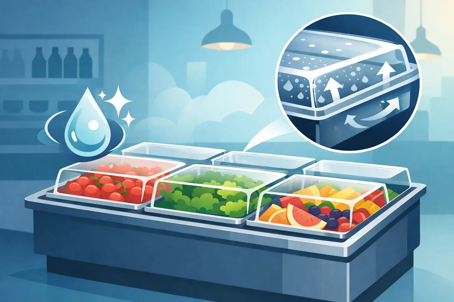 Can Clear Lids Improve Freshness in Display?