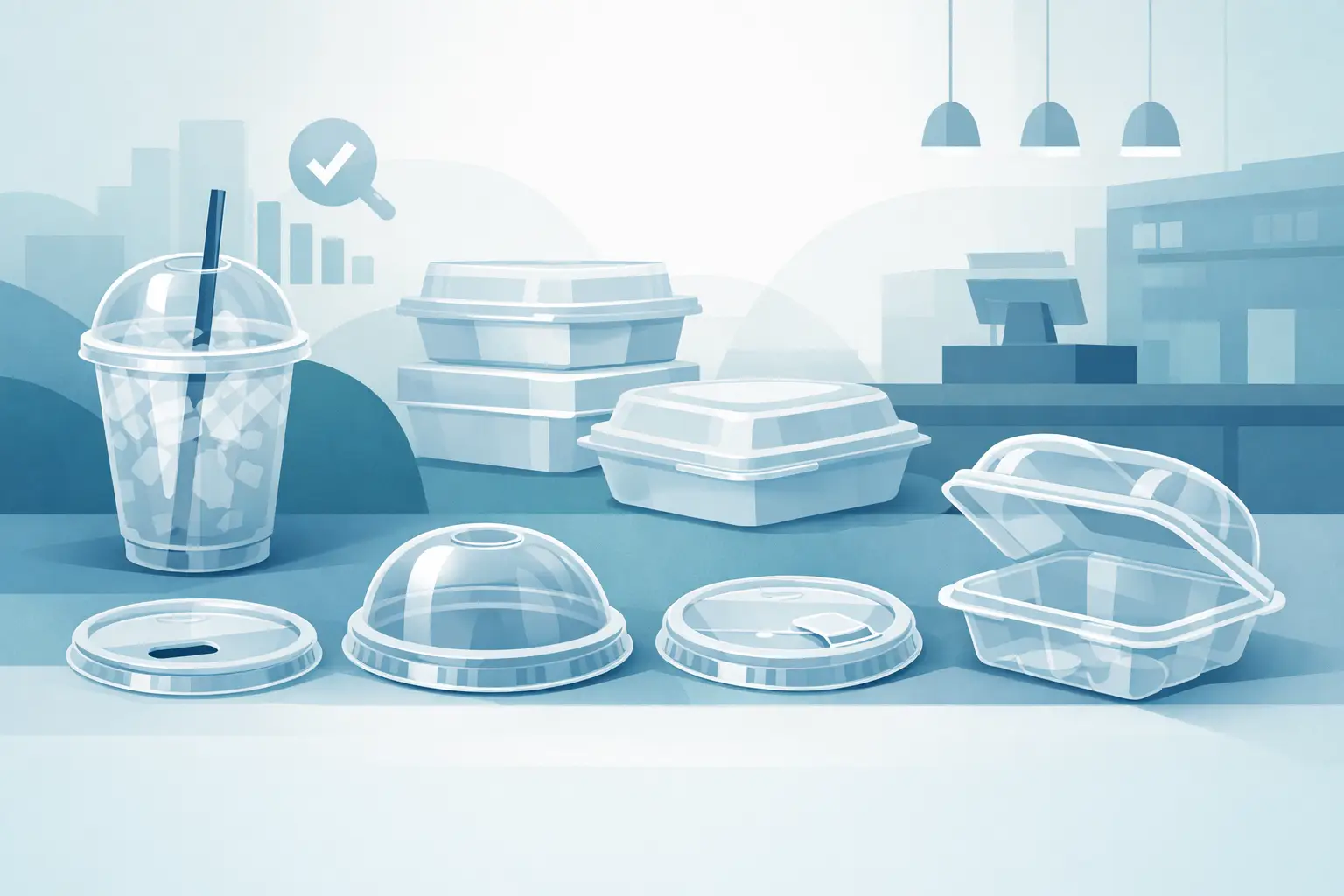 Clear Lid Selection Guide for Commercial Use