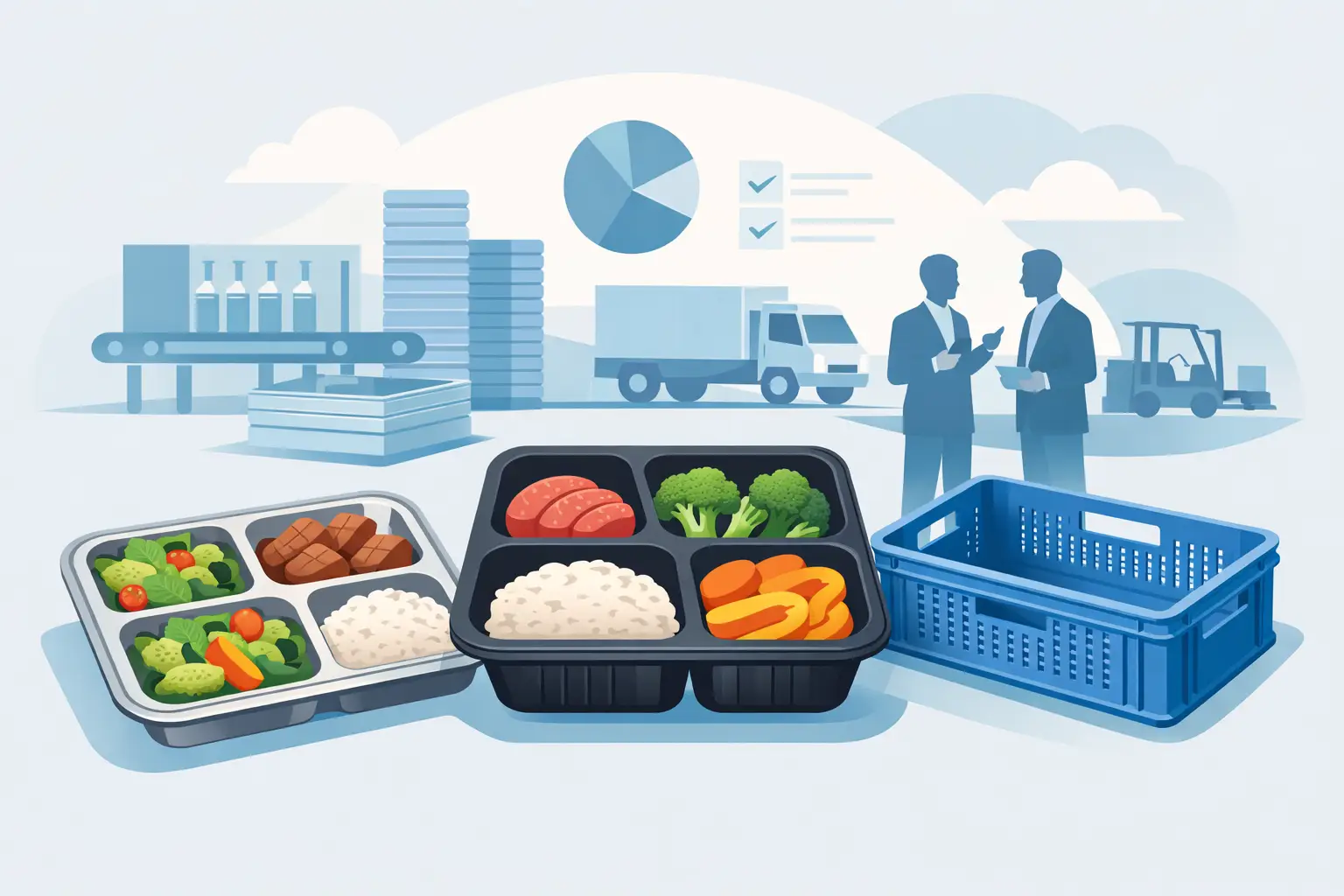 Food Grade Trays Comparison for Trade Buyers