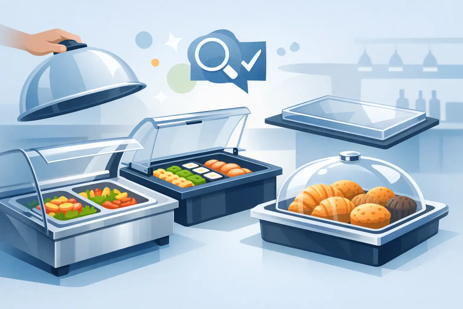 How to Choose Display Lids for Food Service