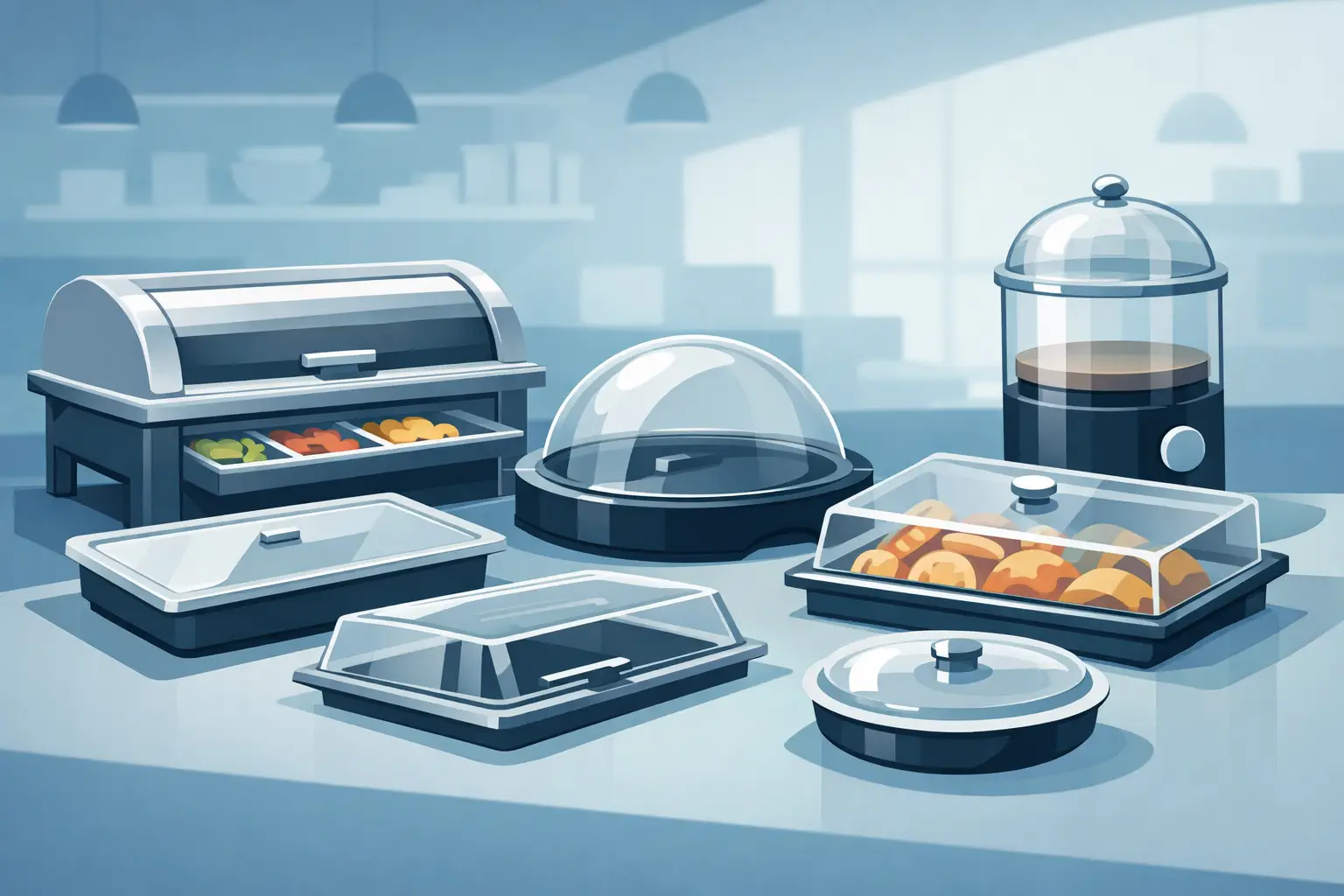Commercial Lid Compatibility Guide for Food Displays