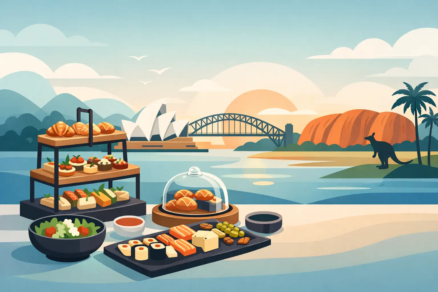 Food Displayware Trends for Australian Trade