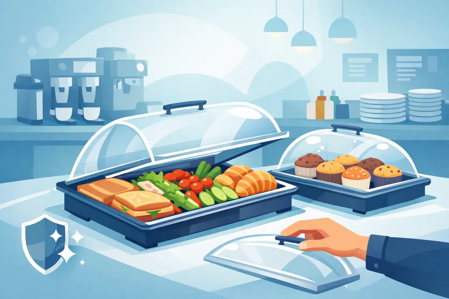Why Use Lidded Display Trays for Food Service?