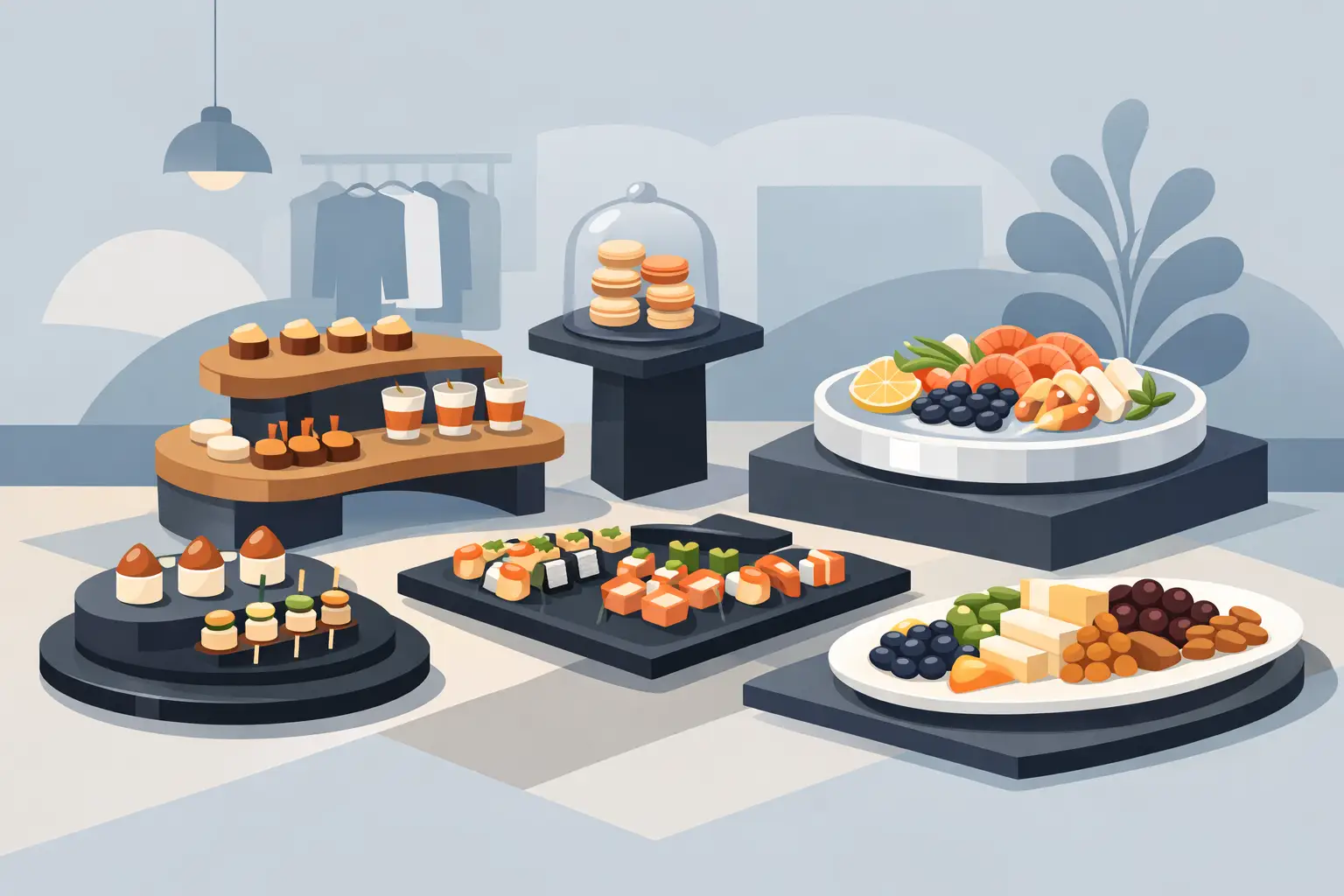 Retail Display Platters for Professional Use